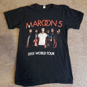 Maroon 5 2015 World Tour Concert tee sz XS